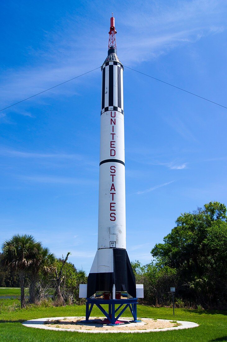 Mercury-Redstone booster at KSC