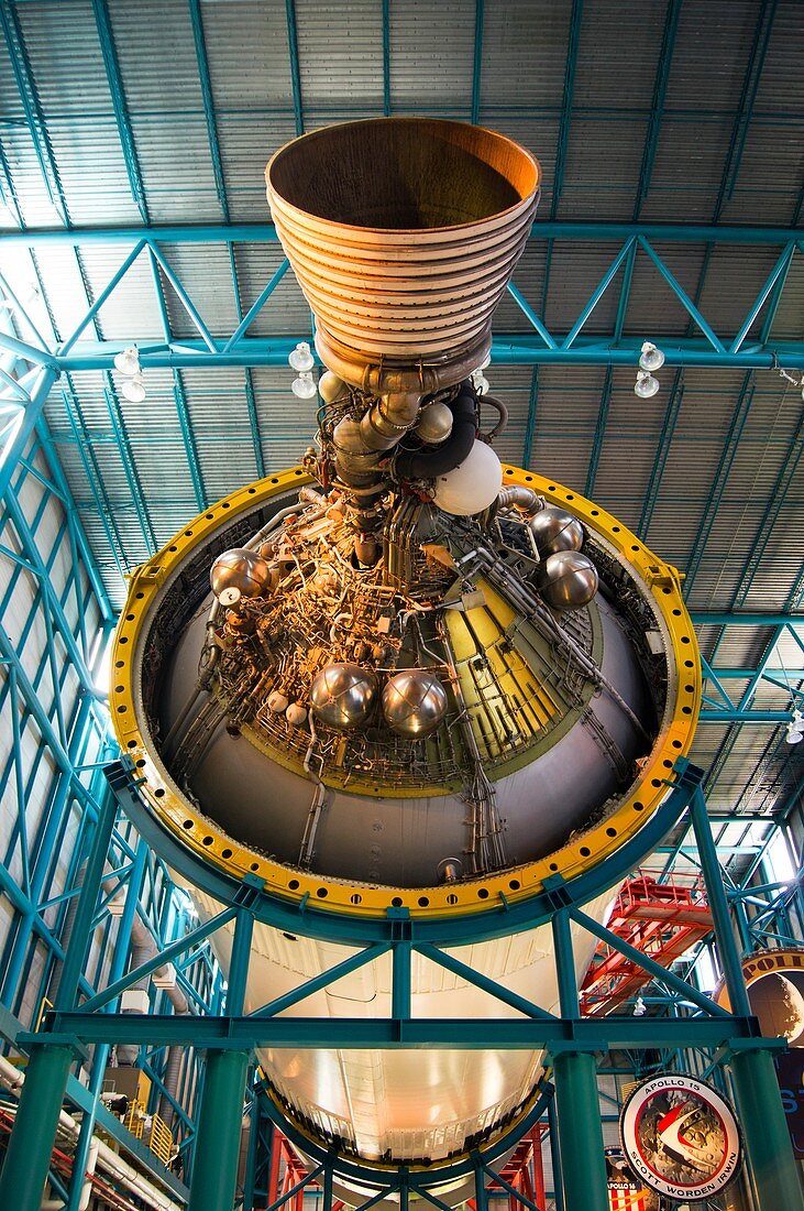 Saturn V third stage J-2 engine.