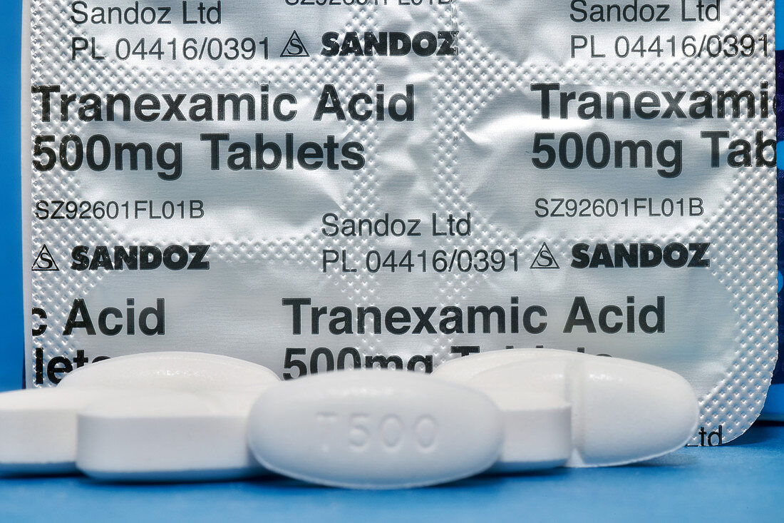 Tranexamic acid haemophilia drug