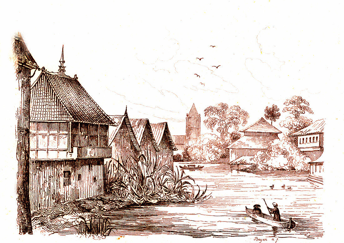 Chinese district in the Philippines, 18th century