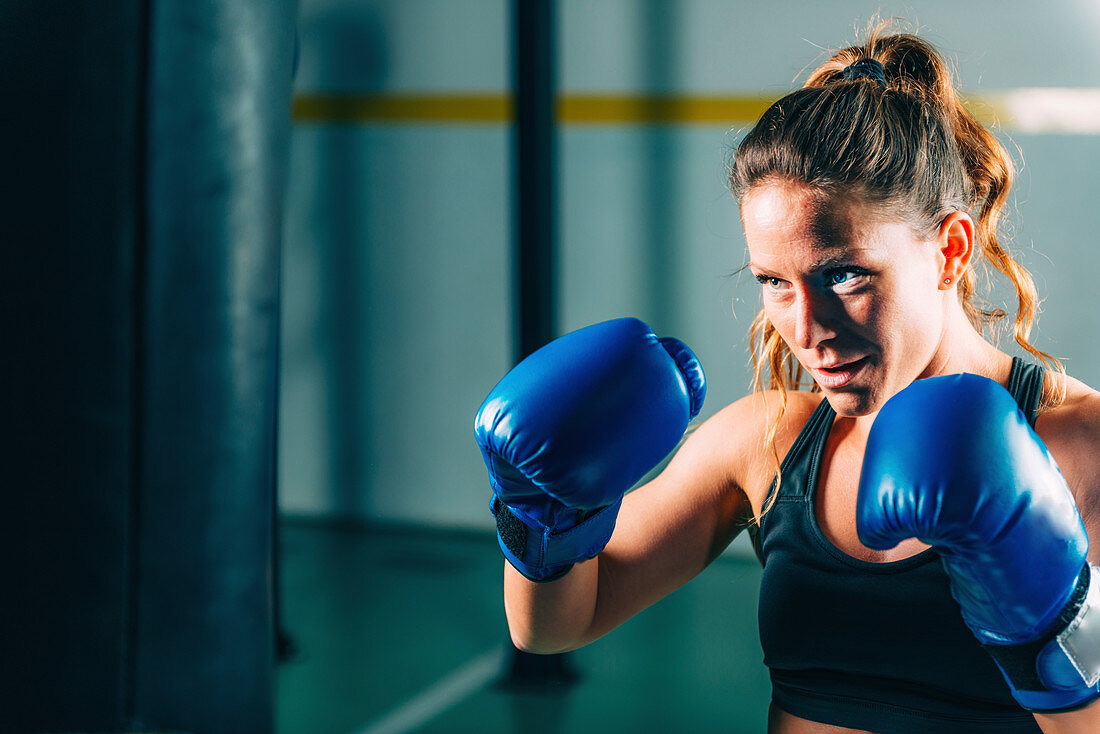 Boxing training