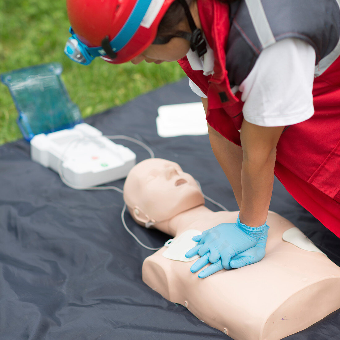 CPR training