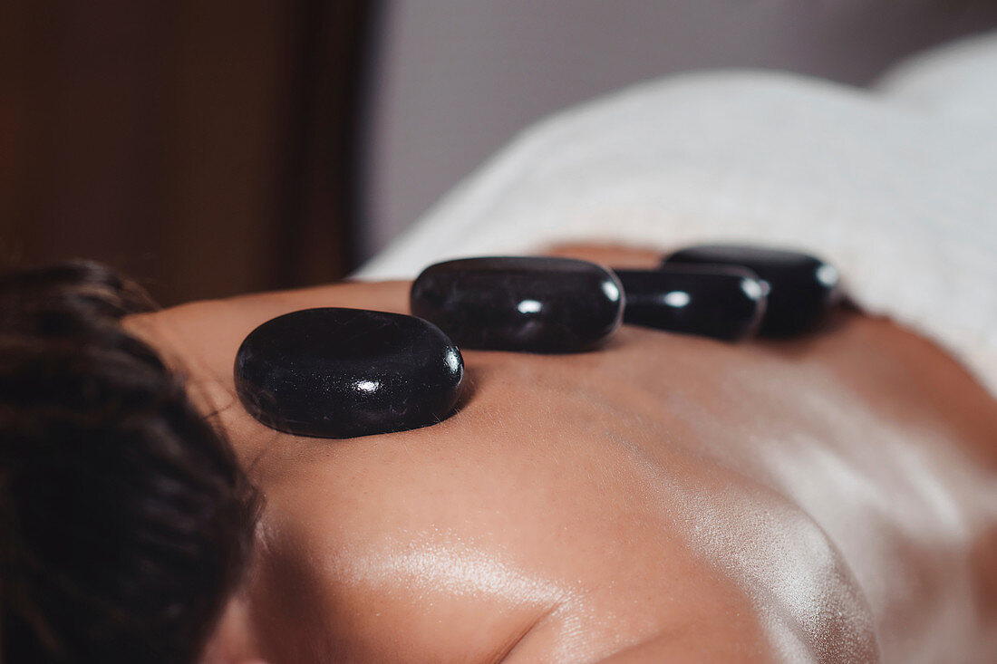 Hot stone massage