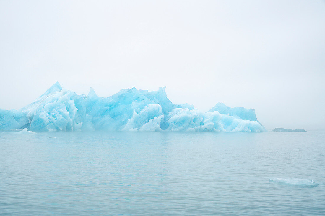 Melting glaciers, Iceland