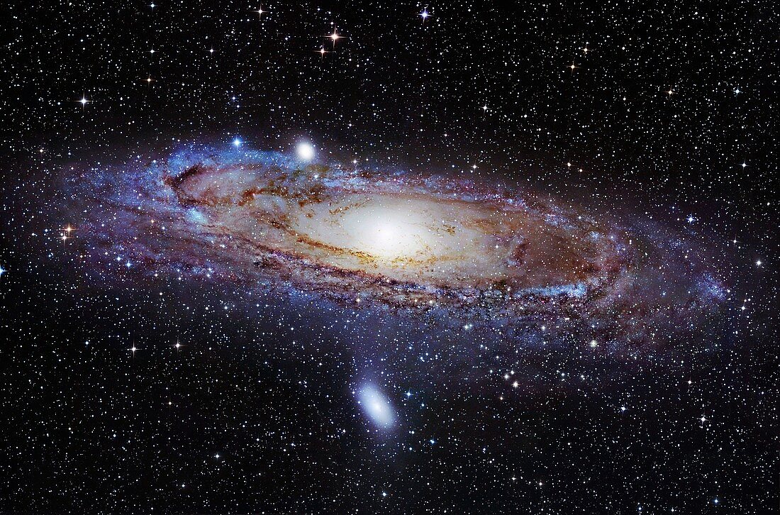 Andromeda Galaxy, optical image