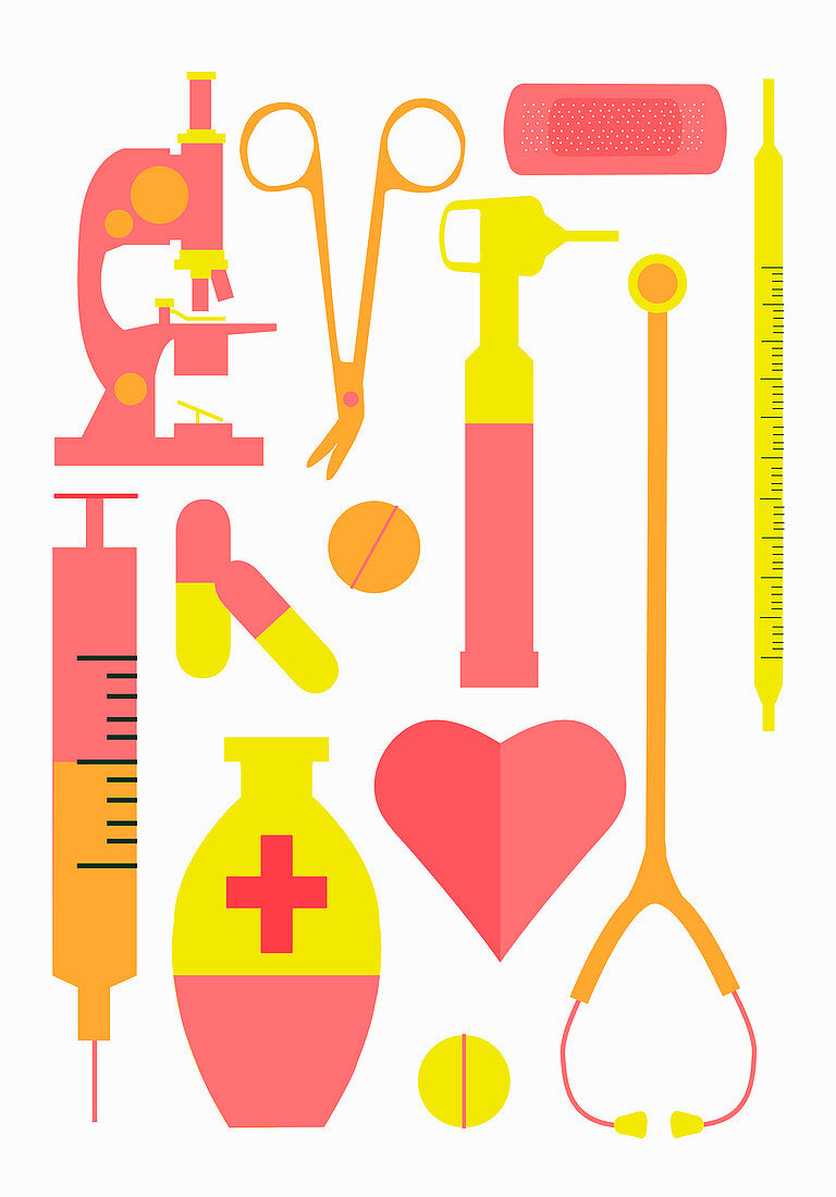 Medical equipment, illustration