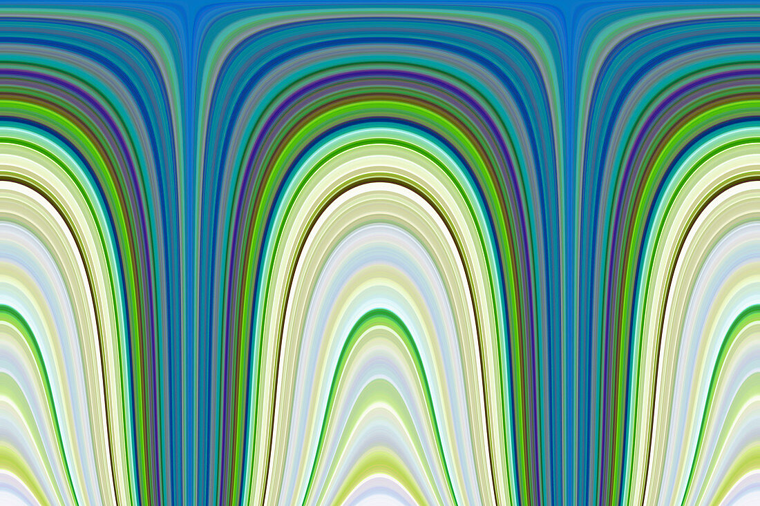 Abstract line pattern, illustration