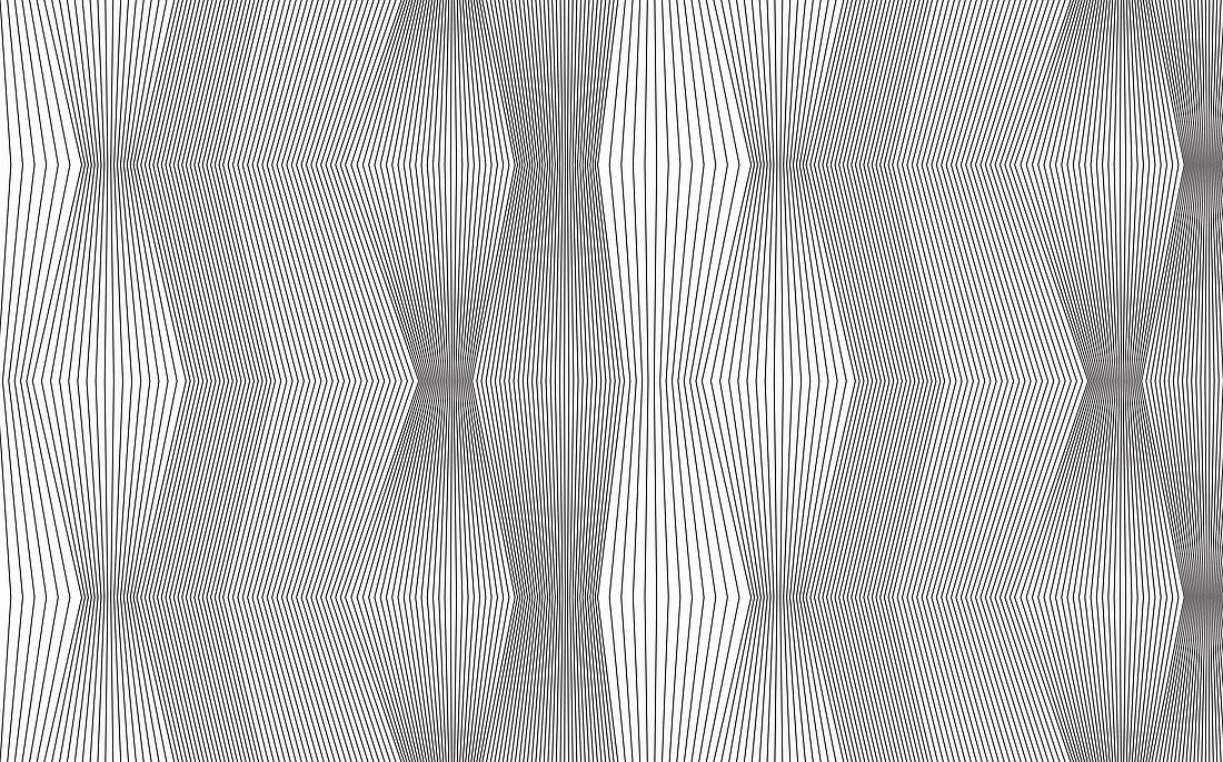 Monochrome zig zag abstract pattern, illustration