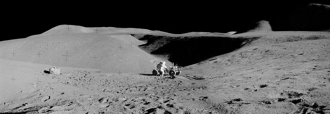 Apollo 15 exploration of the Moon, July 1971