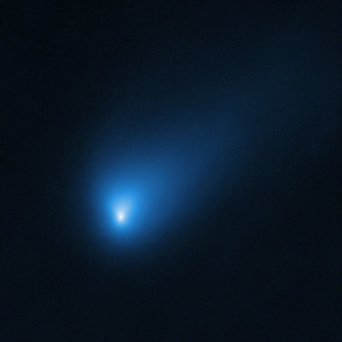 Interstellar comet, Hubble Space Telescope image