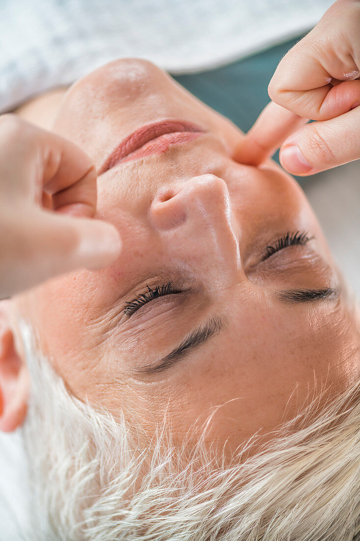 Marma therapy ayurveda facial massage