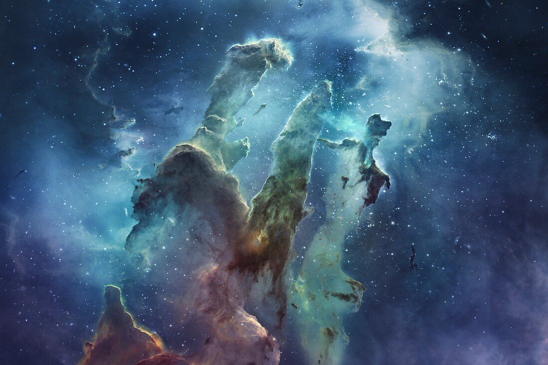 Eagle nebula, illustration