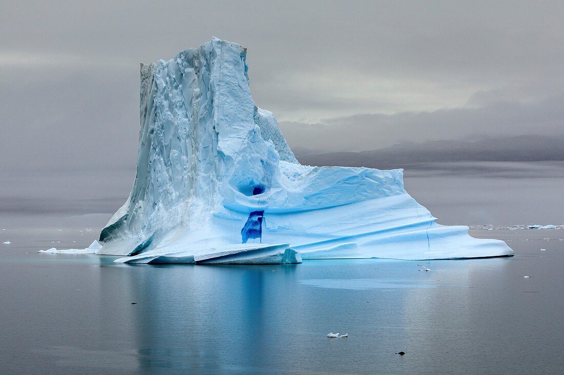 Icebergs in Nordvestfjord,Greenland