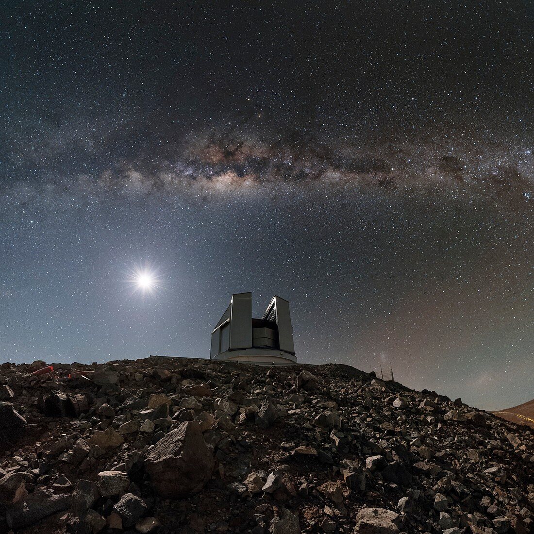 Visible and Infrared Survey Telescope for Astronomy,Chile