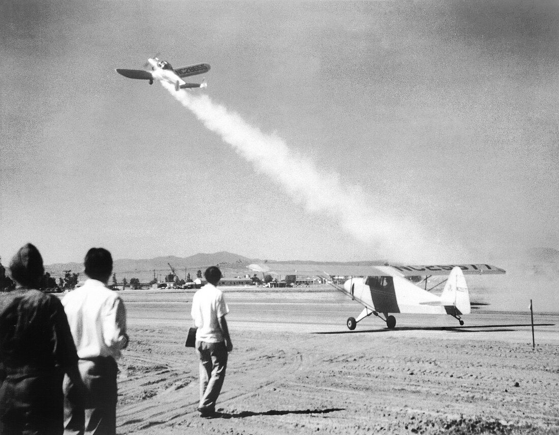 Early jet-assisted take-off (JATO) flight,1941