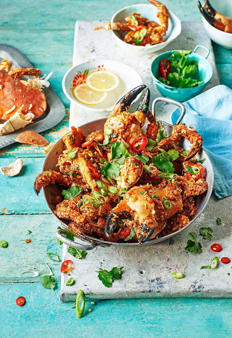 Singapore chilli crab