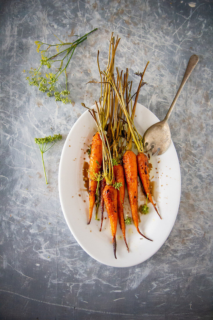 Roasted carrots