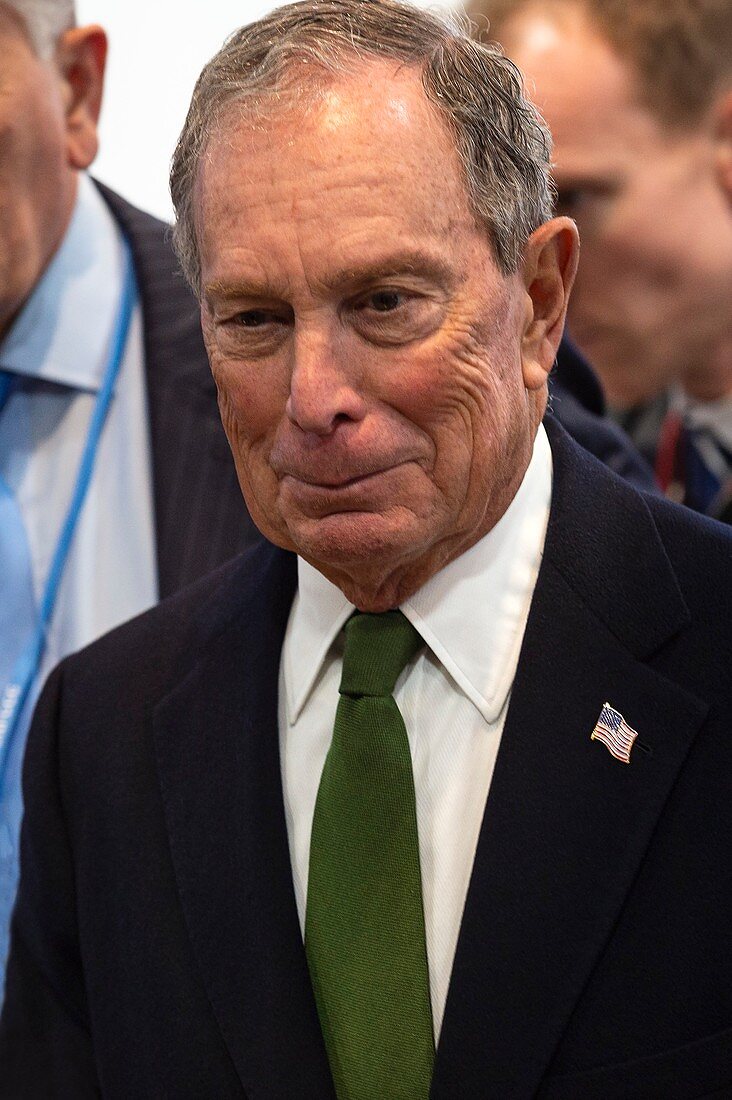 Michael Bloomberg, US politician, at COP25, Madrid, 2019