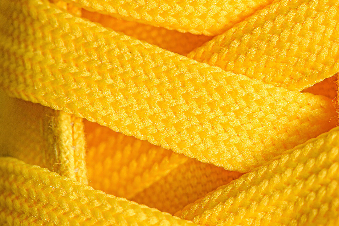 Yellow shoelaces