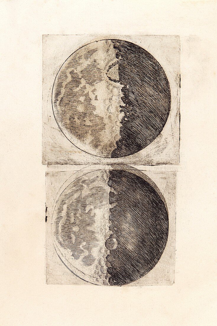 Galileo's Moon observations, 1610