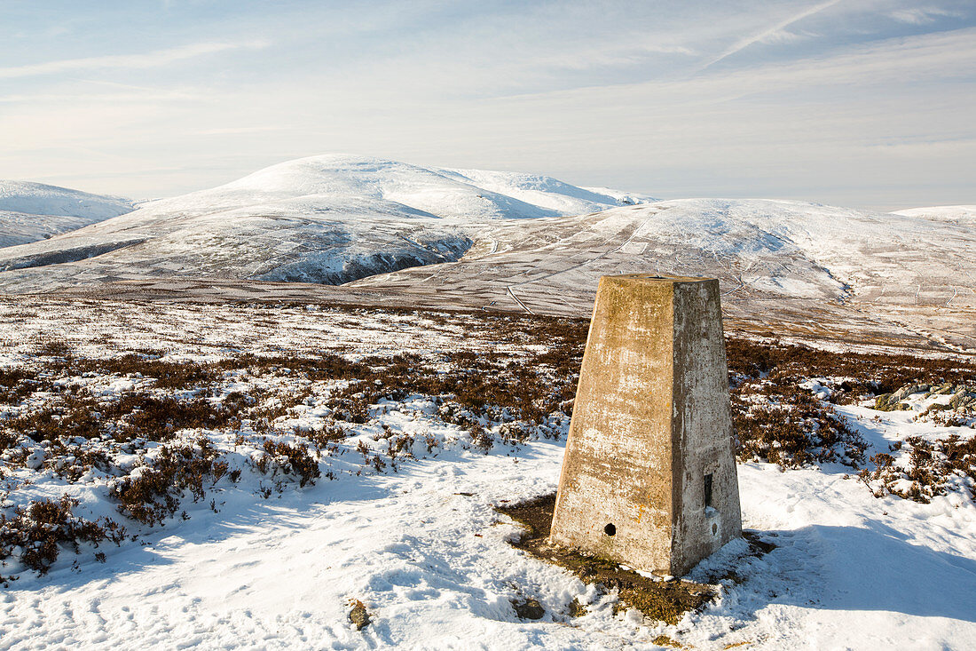 The Cheviot from Cold Law, Northumberland, UK