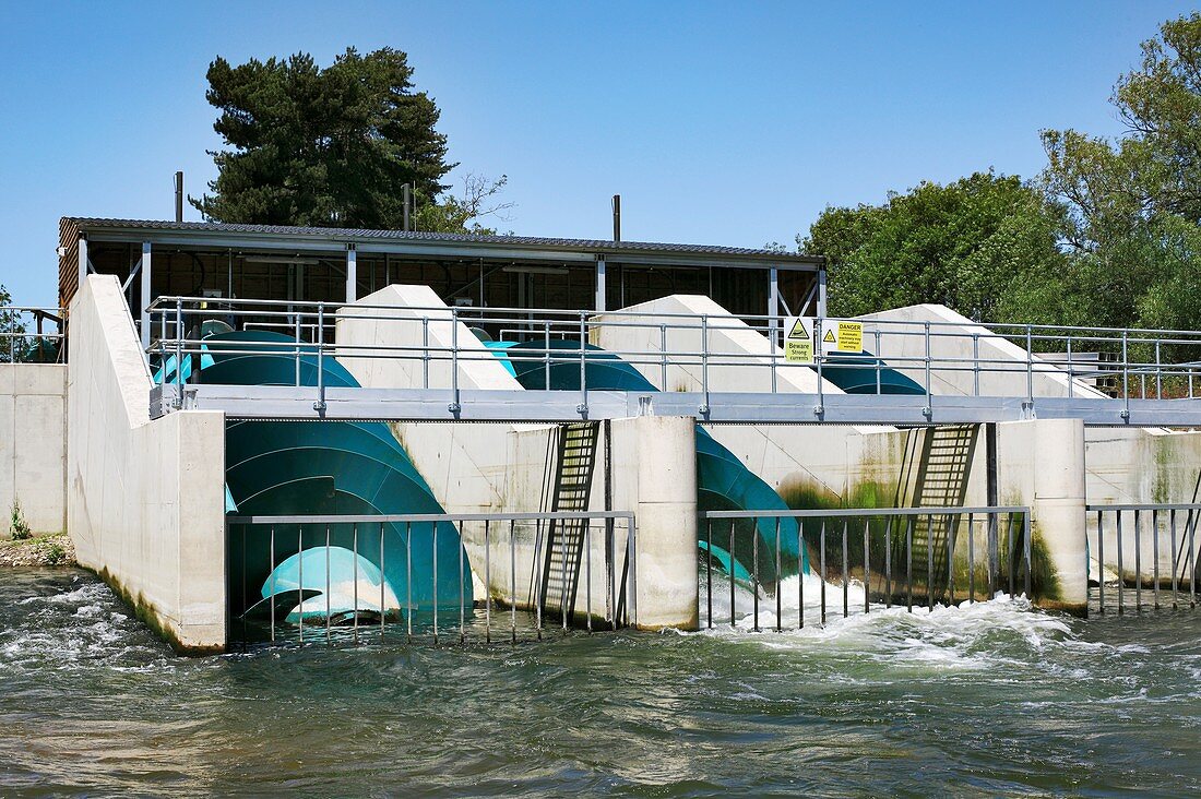 Sandford Lock hydroelectric power scheme