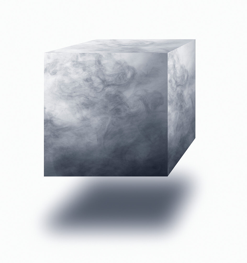 Vapour cube, illustration