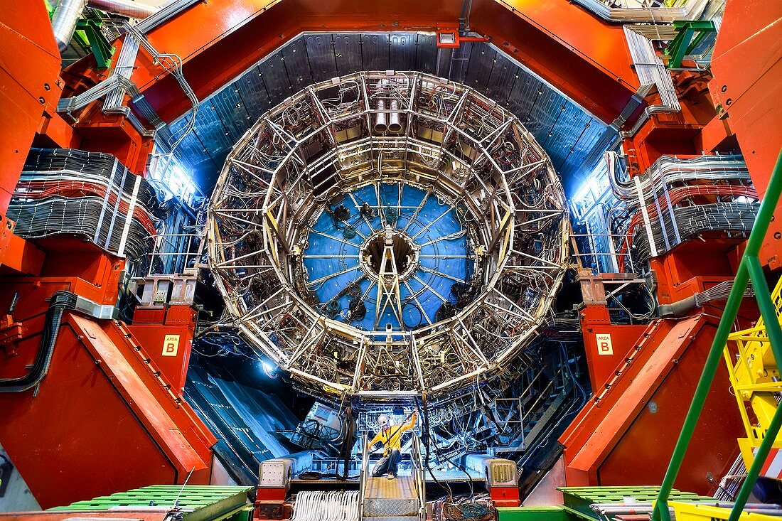 ALICE detector during Long Shutdown 2 at CERN