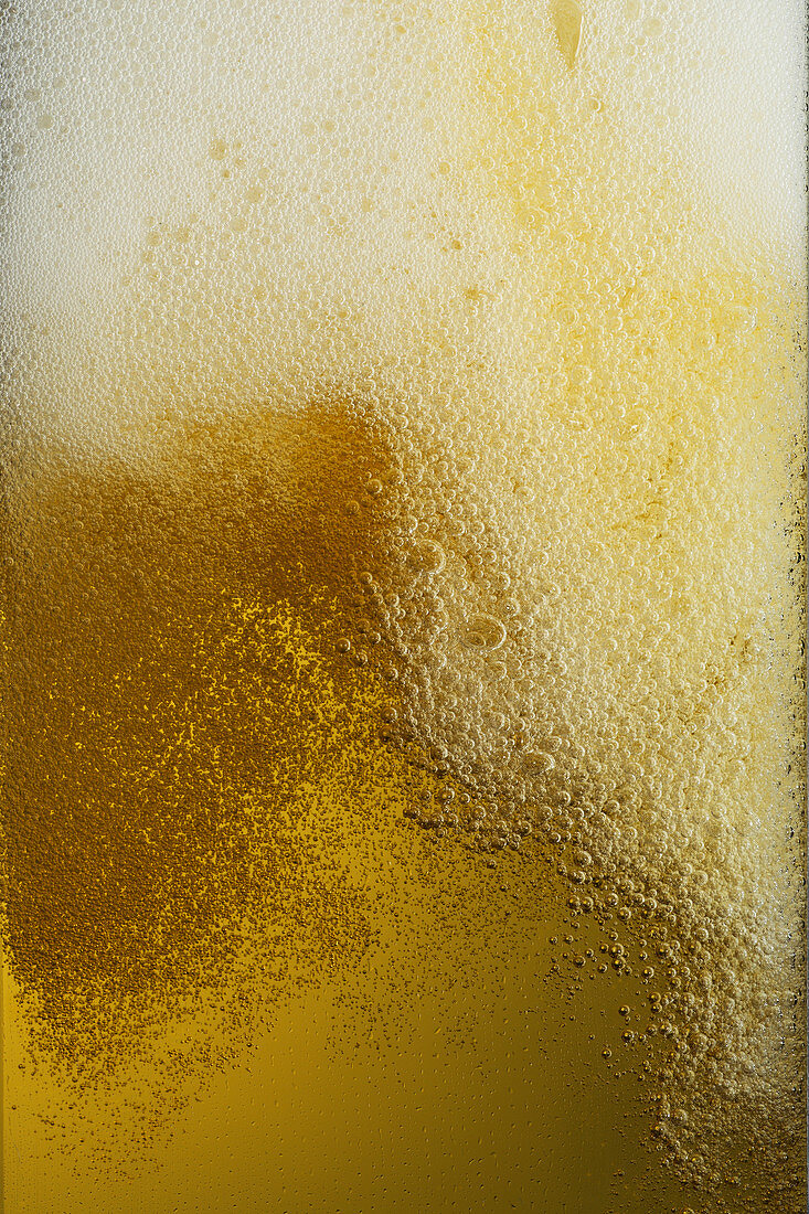 Bubbles in beer