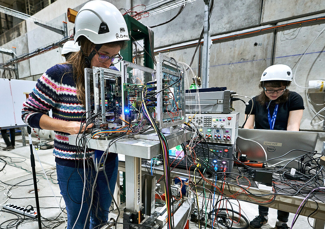 Artificial intelligence chip tested at CERN for use in space
