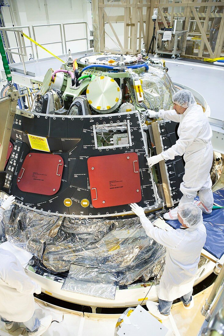 Orion Exploration Flight Test 1 preparations, 2014