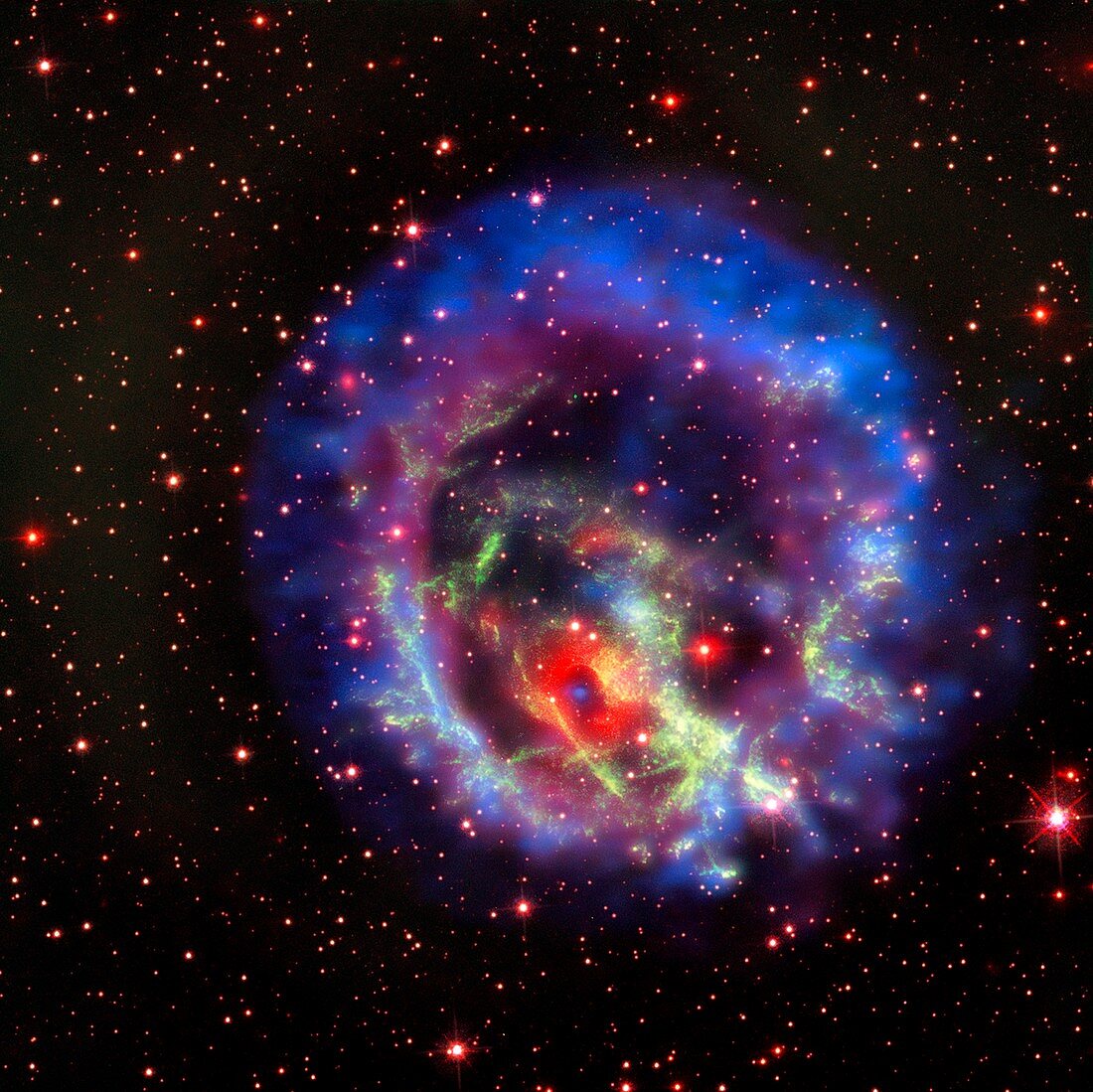 Neutron star in supernova remnant E0102-72.3