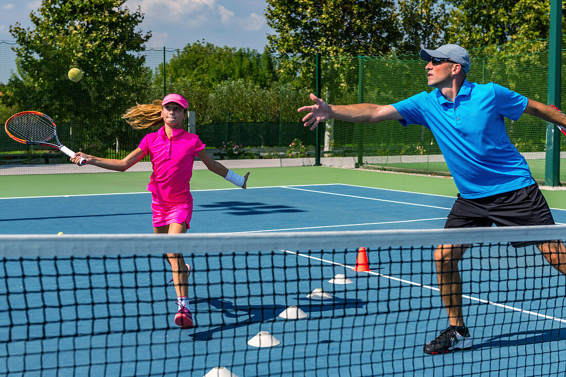 Tennis training