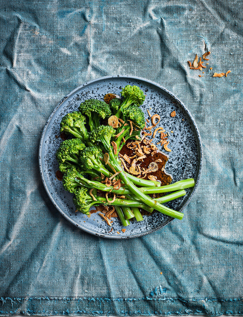 Broccoli on plate