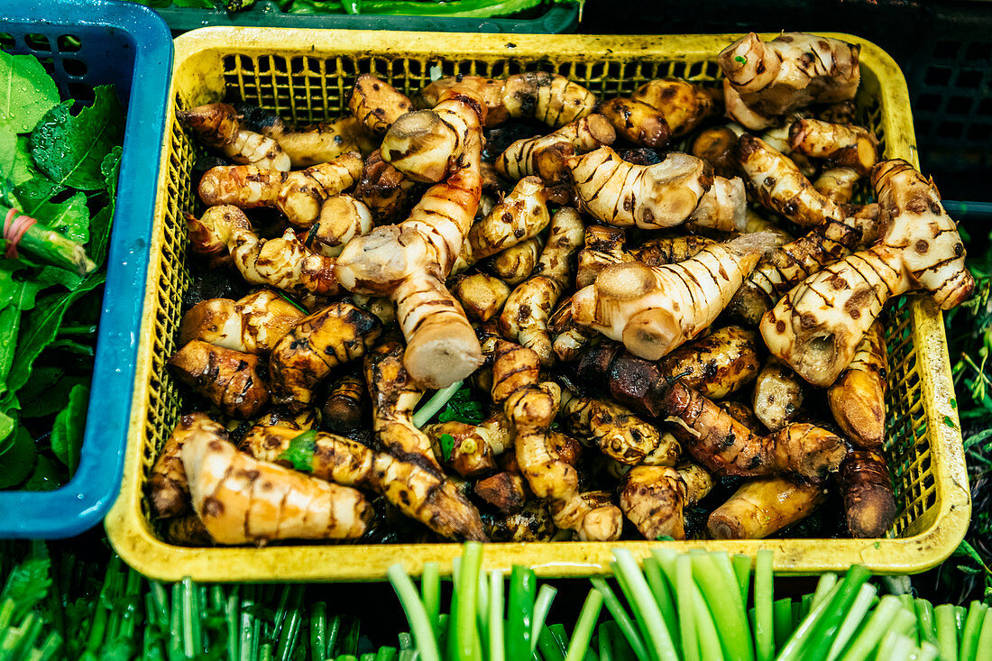 Glagant a market in Chantaburi in Thailand