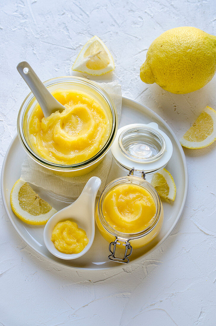 Candied lemon cream
