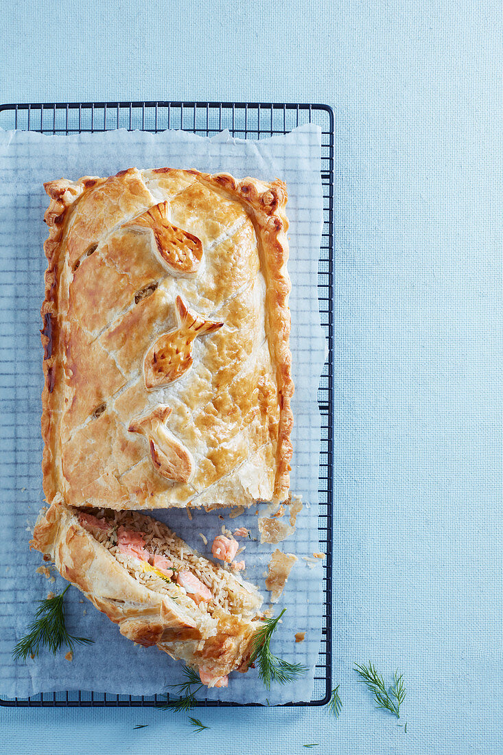 Salmon en croute