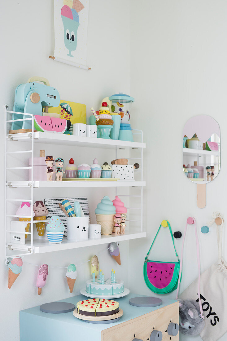 rainbow play kitchen