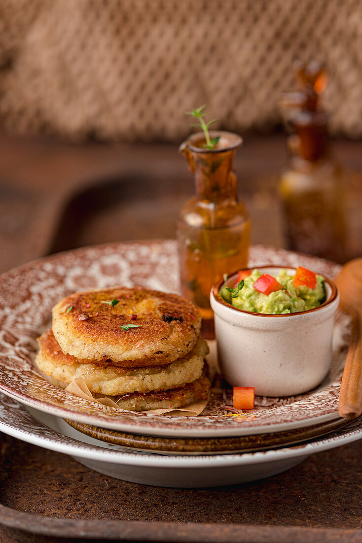 Kartoffelpuffer mit Guacamole