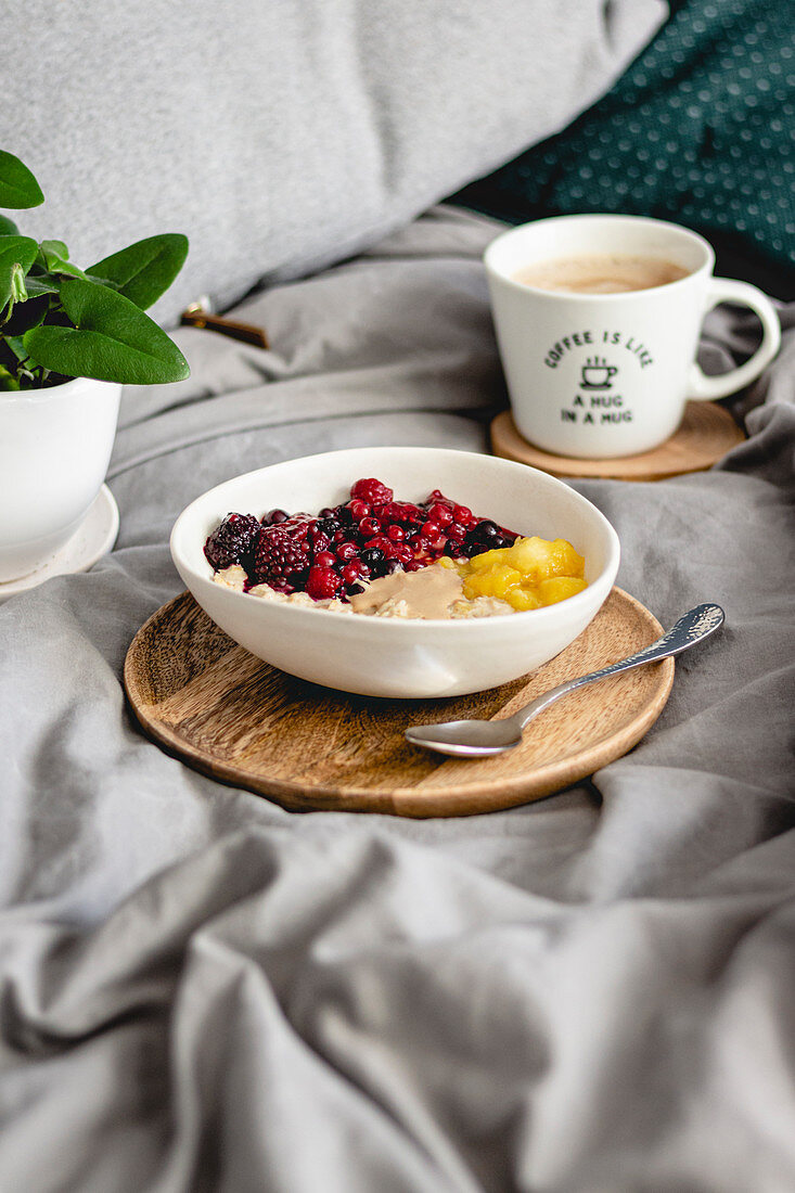 Porridge With Forest Fruits