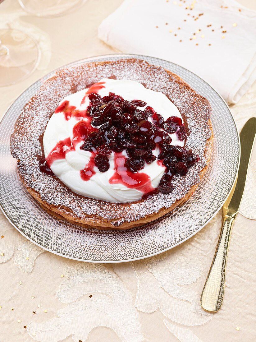 Joghurt-Cranberry-Kuchen