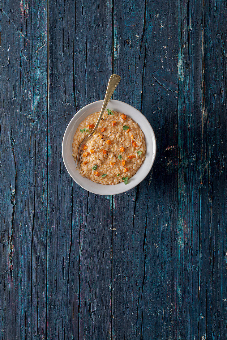 Risotto mit Jakobsmuscheln