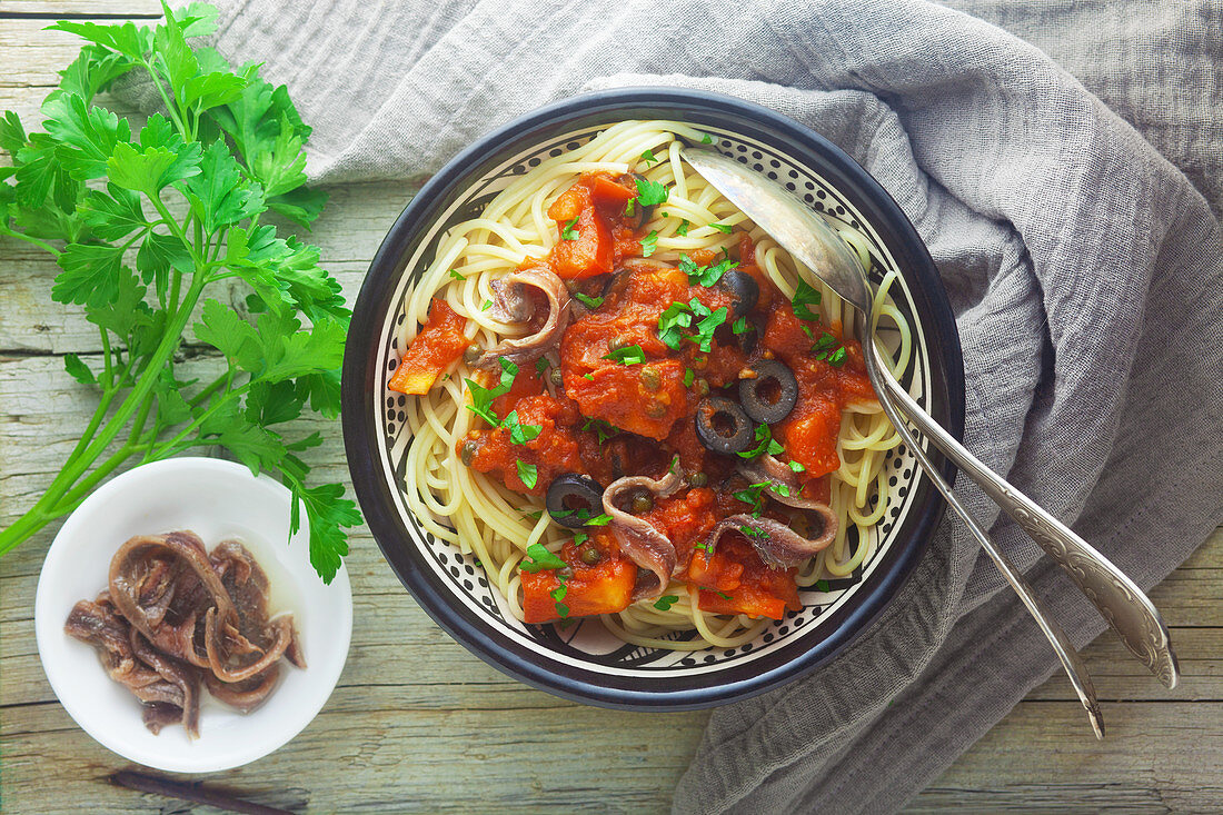 Spaghetti alla puttanesca