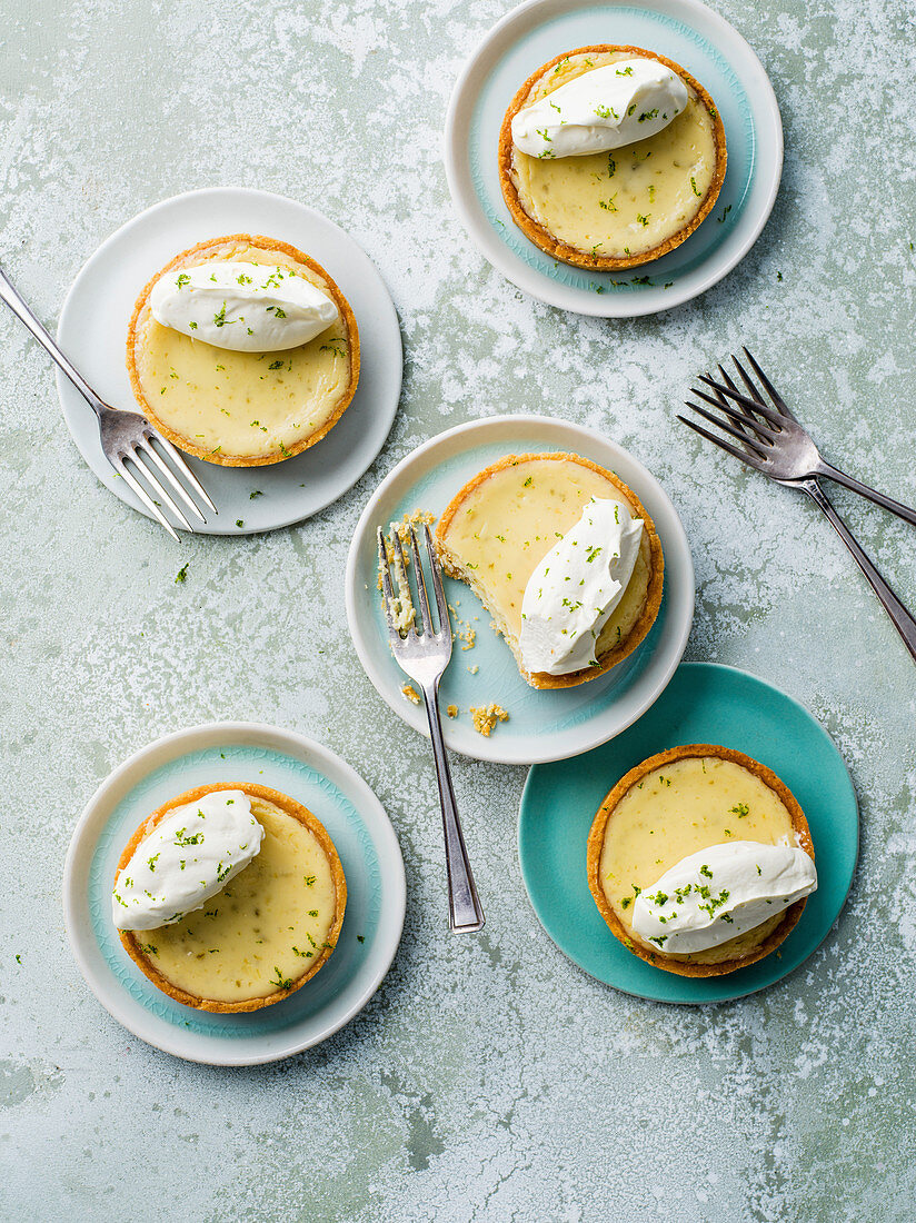 Key lime tarts