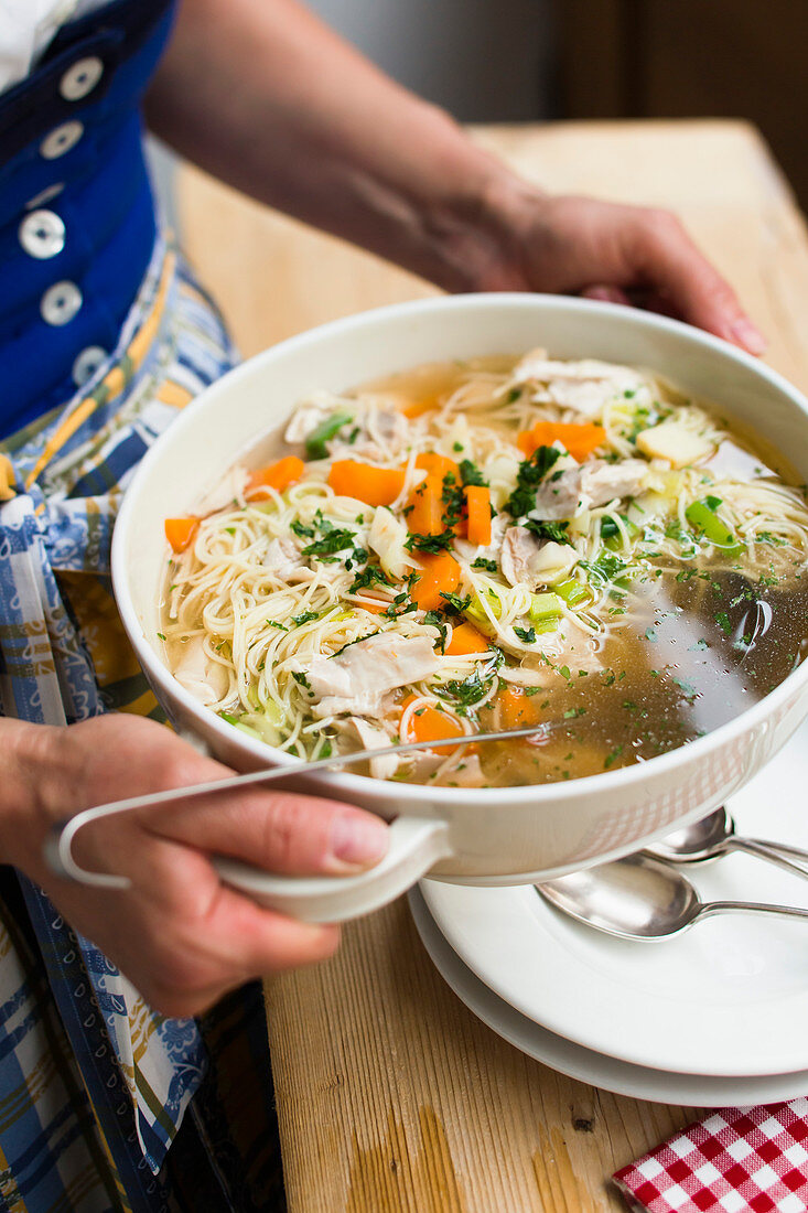 Chicken noodle soup