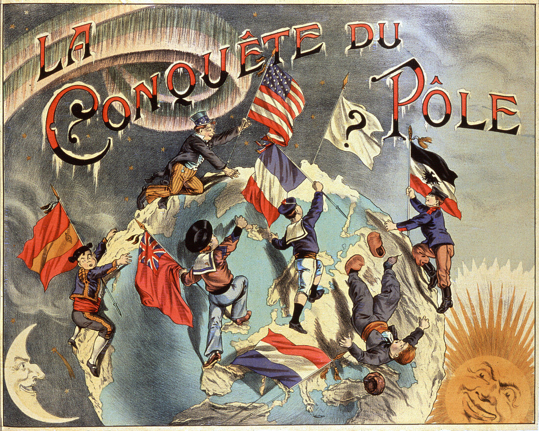 Conquest of the Pole, illustration