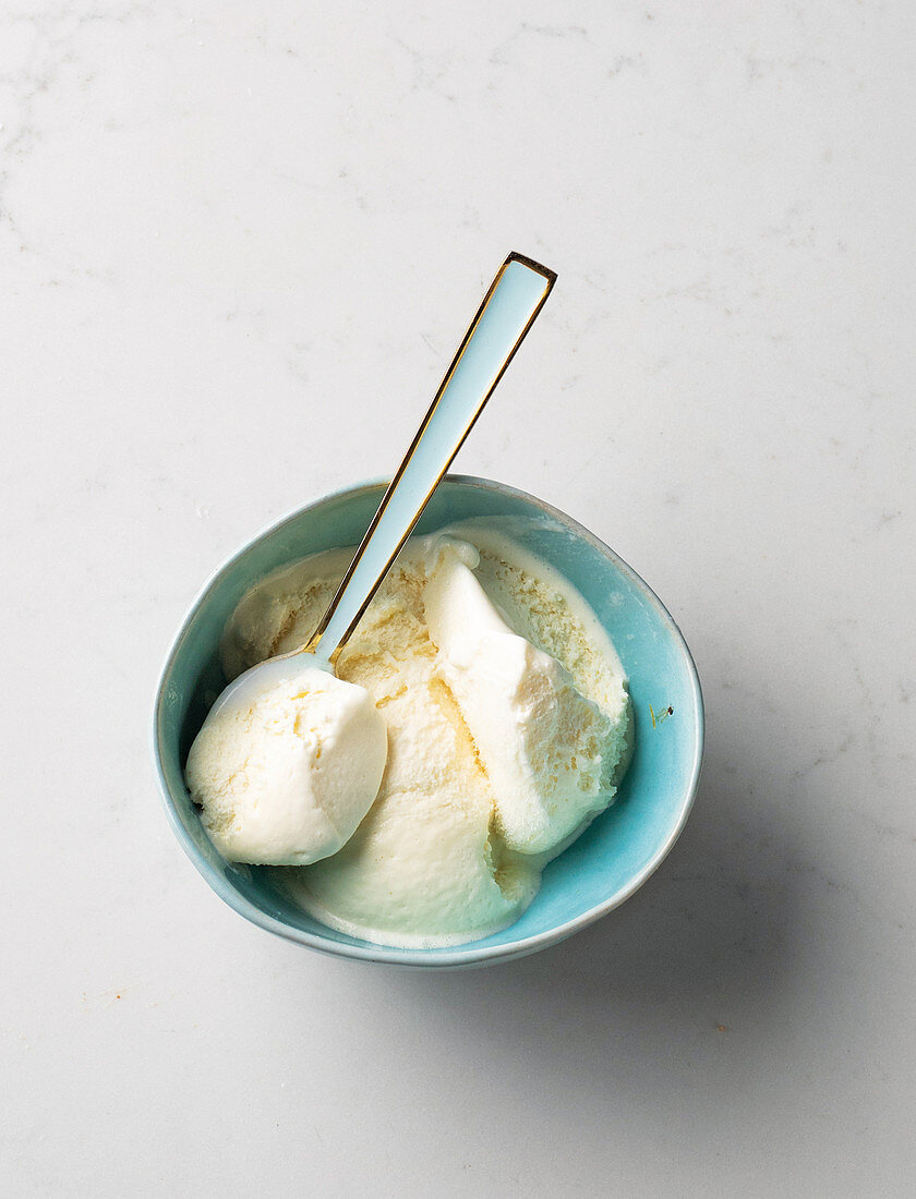 Eiscreme aus dem Gefrierbeutel