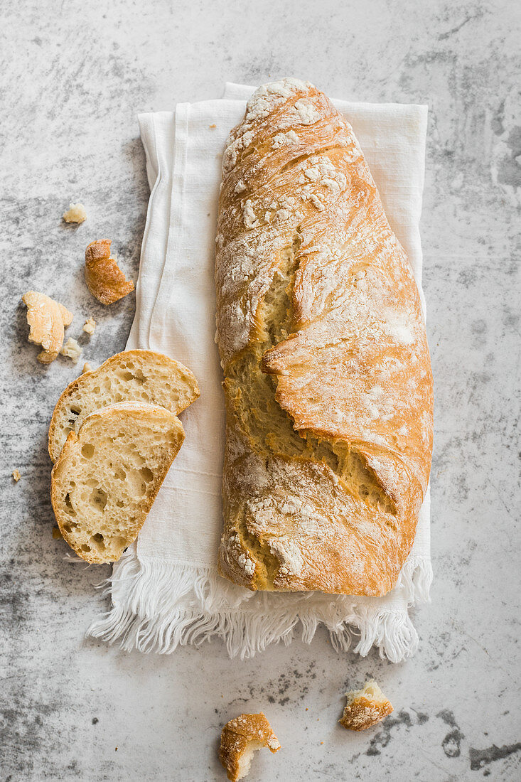 Toskanisches Weißbrot