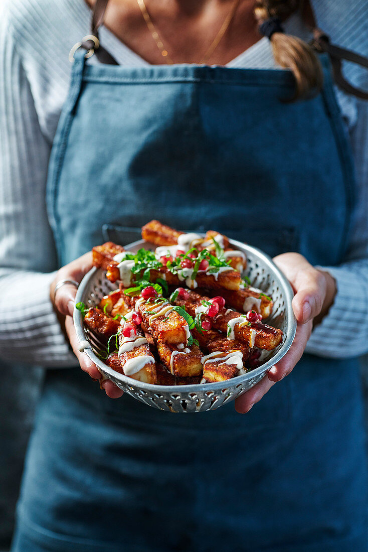 Halloumi fries