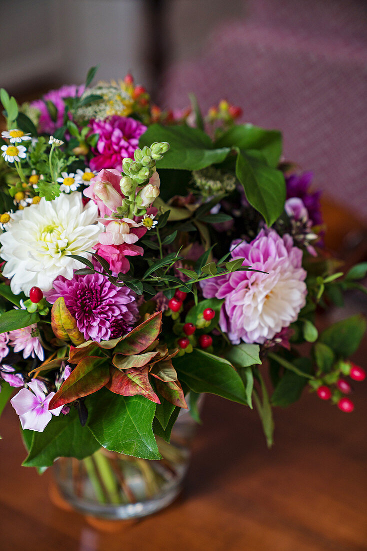 Herbstlicher Blumenstrauß